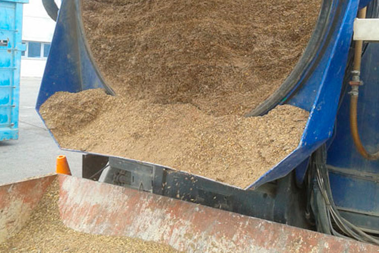 Extracción de residuos