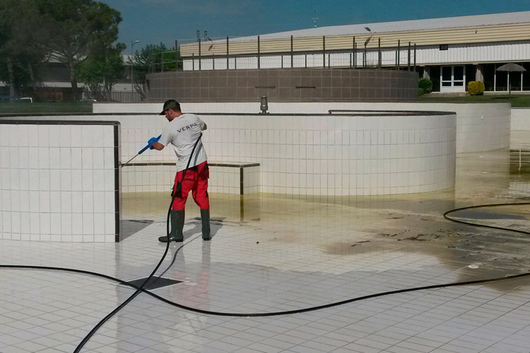 Limpieza de tuberías