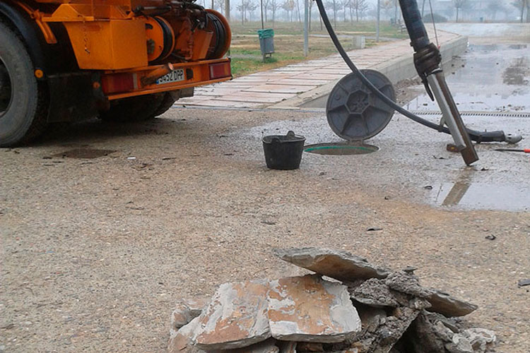 Limpieza de tuberías