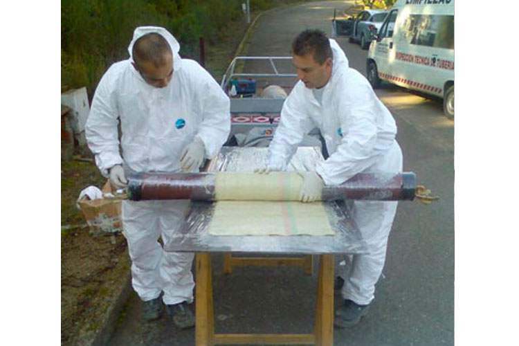 Reparación de tuberías con Partliner