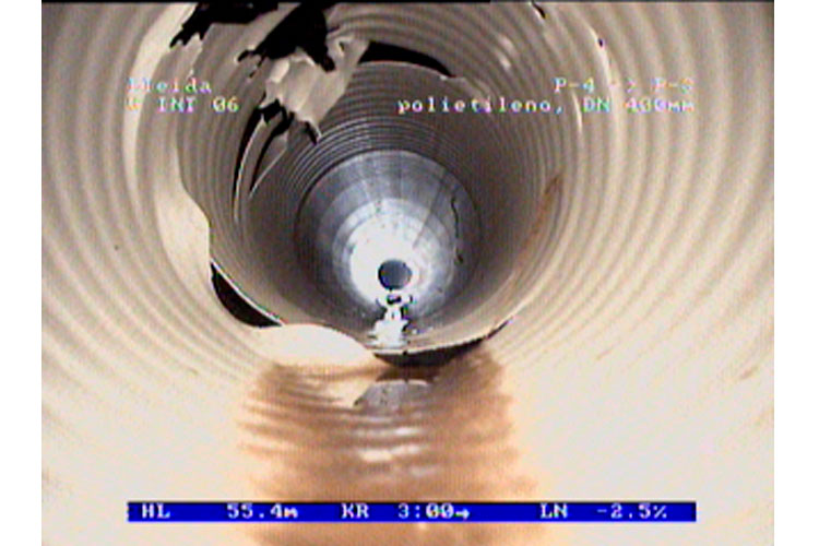 Reparación de tuberías con Partliner