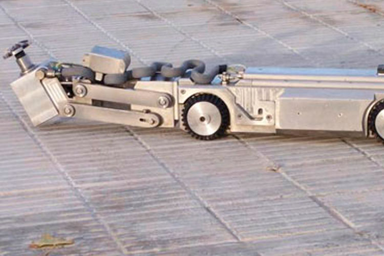 Reparación mediante robot fresador