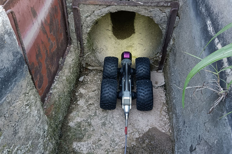 Reparación mediante robot fresador